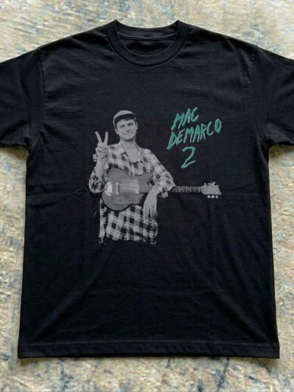 Mac DeMarco 2 Indie Rock T-Shirt, Graphic Band Tee unisex t shirt